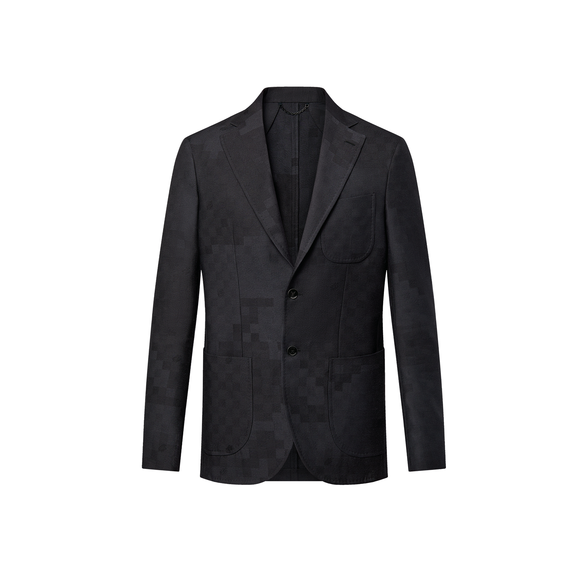 新品✨ルイヴィトン 1AFVZC ウールナポリターナジャケット 現行モデル louis-vuitton-silk-and-wool-